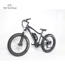 Bicicleta elétrica de alta qualidade Bafang 100w mid drive motor fat pneu 2017 2018